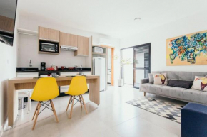 Apartamentos modernos e aconchegantes no centro.